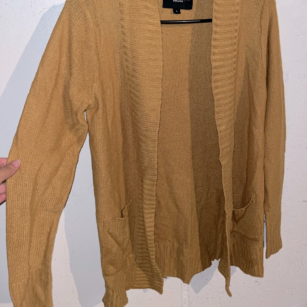 Super cute yellow cardigan small , great for fall!
